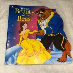 !*KIDS BOOKS 4/$10*! A Golden Shape Book Disney's Beauty And The Beast, PB, 1992